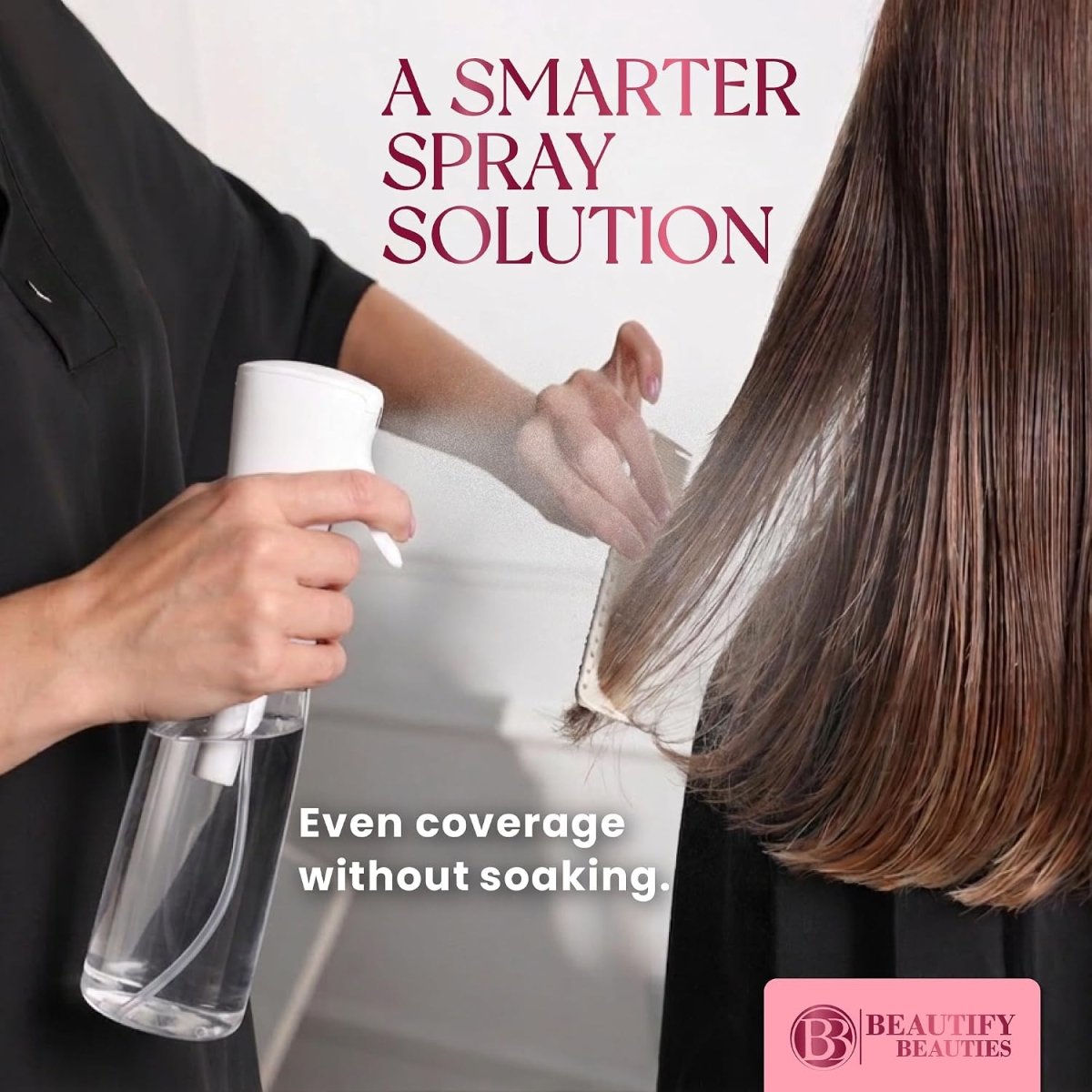 Continuous Fine Mist Spray Bottle for Hair & Plants - ToxiTress Hair Experience