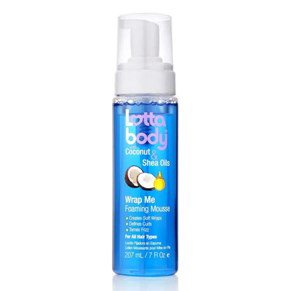 Curl-Defining Foaming Mousse with Coconut & Shea Oils 7 oz - ToxiTress Hair Experience