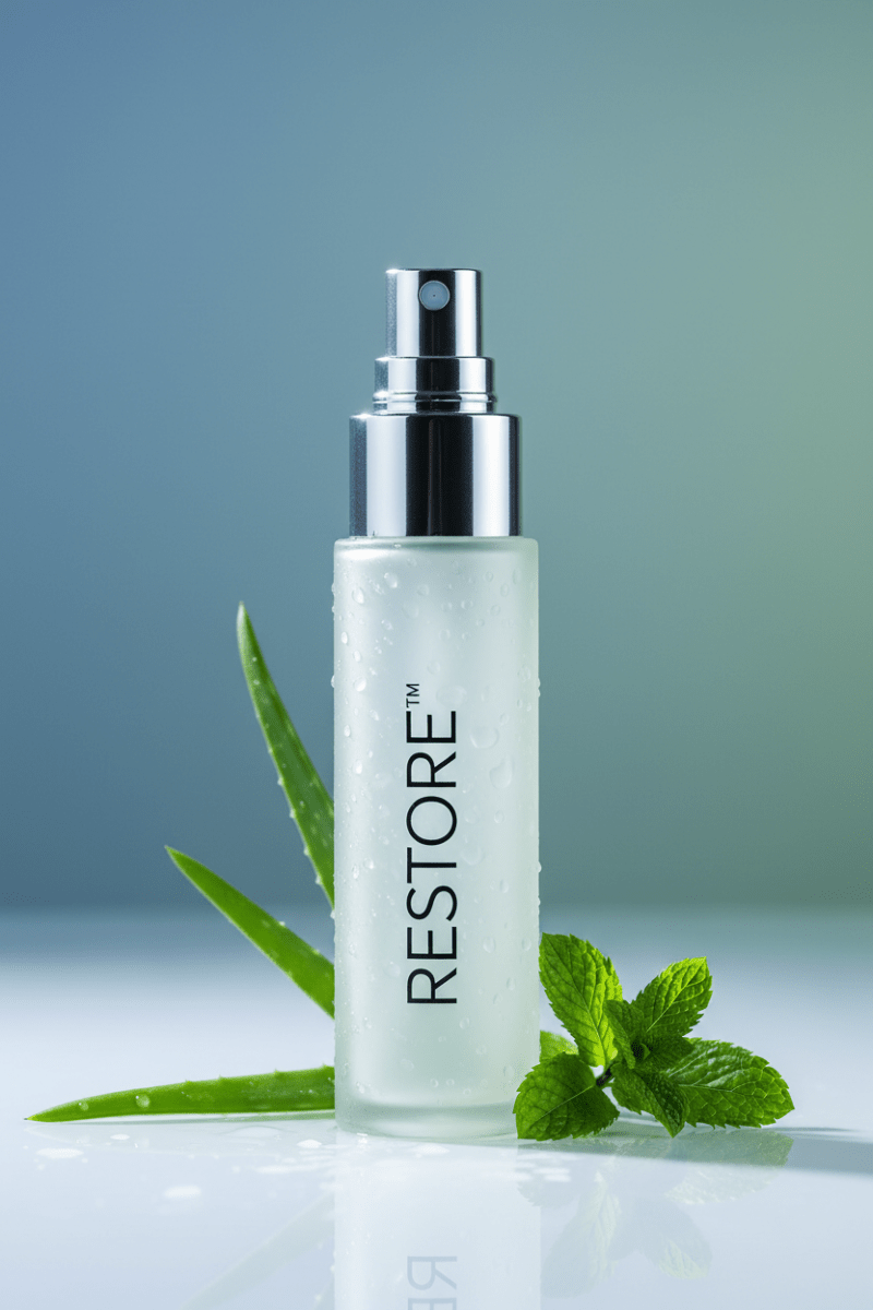 Restore Botanical Scalp pH Reset Spray – Lightweight Hydration - ToxiTress Hair Experience
