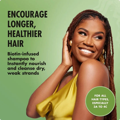 Rosemary Mint Biotin Shampoo for Stronger, Hydrated Hair - ToxiTress Hair Experience