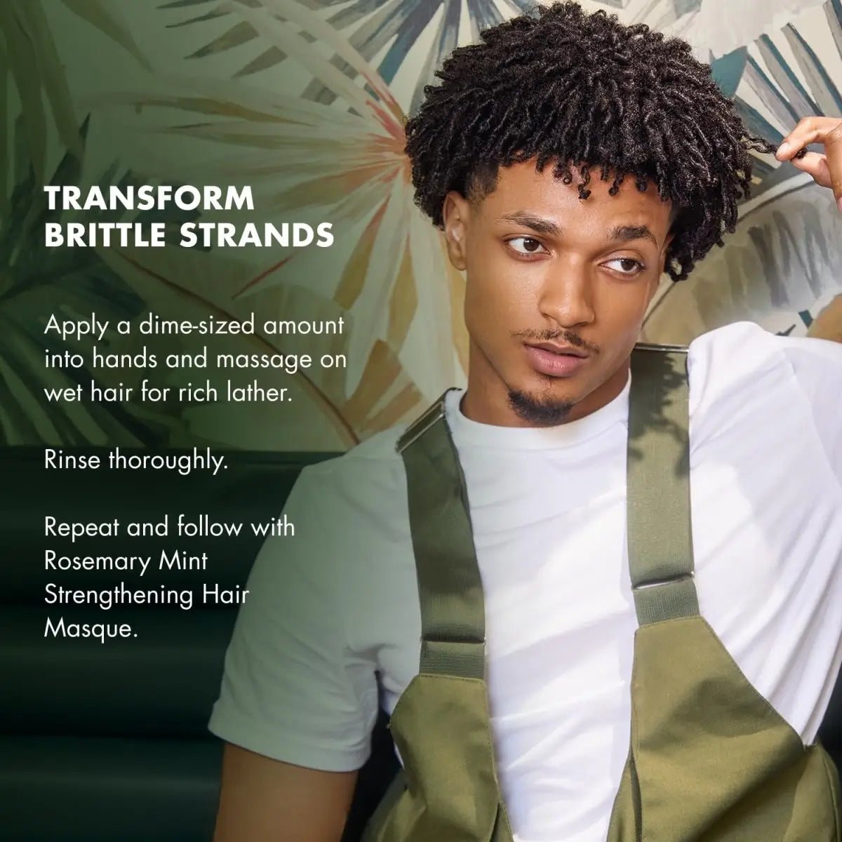 Rosemary Mint Biotin Shampoo for Stronger, Hydrated Hair - ToxiTress Hair Experience