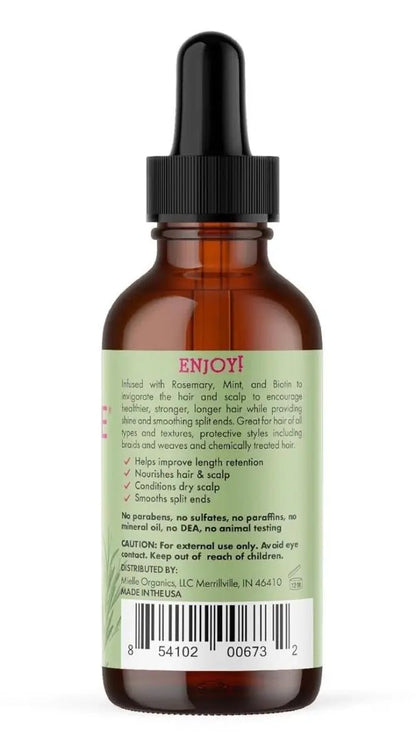 Rosemary Mint Hair & Scalp Oil with Biotin Treatment - ToxiTress Hair Experience