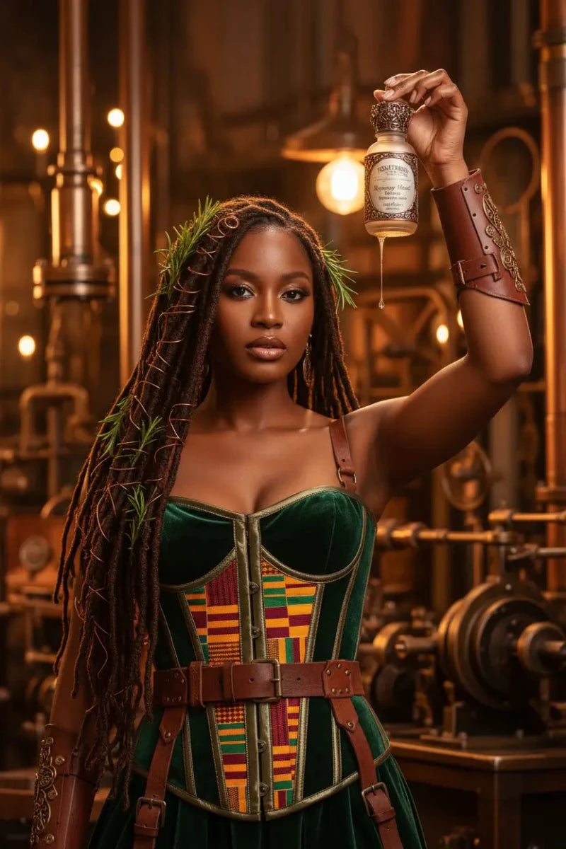 Rosemary Mint Hair & Scalp Oil with Biotin Treatment - ToxiTress Hair Experience