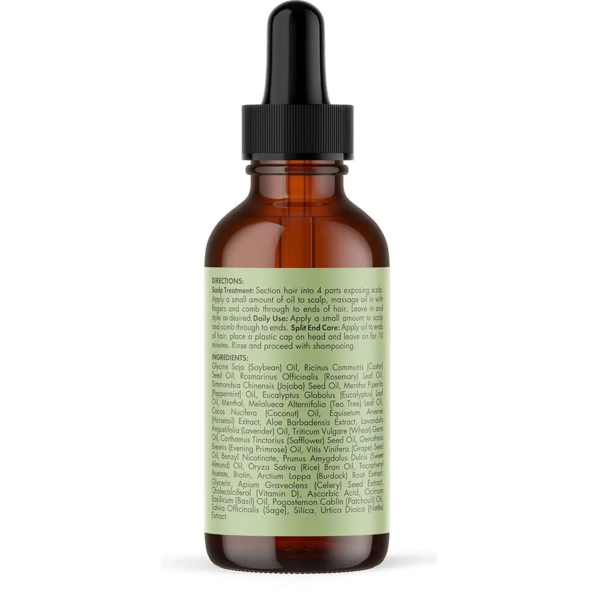 Rosemary Mint Hair & Scalp Oil with Biotin Treatment - ToxiTress Hair Experience