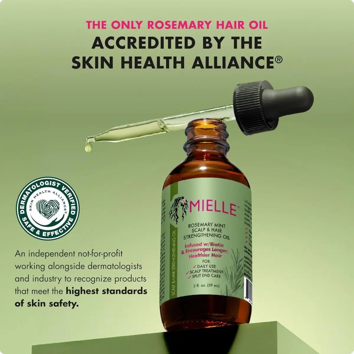 Rosemary Mint Hair & Scalp Oil with Biotin Treatment - ToxiTress Hair Experience