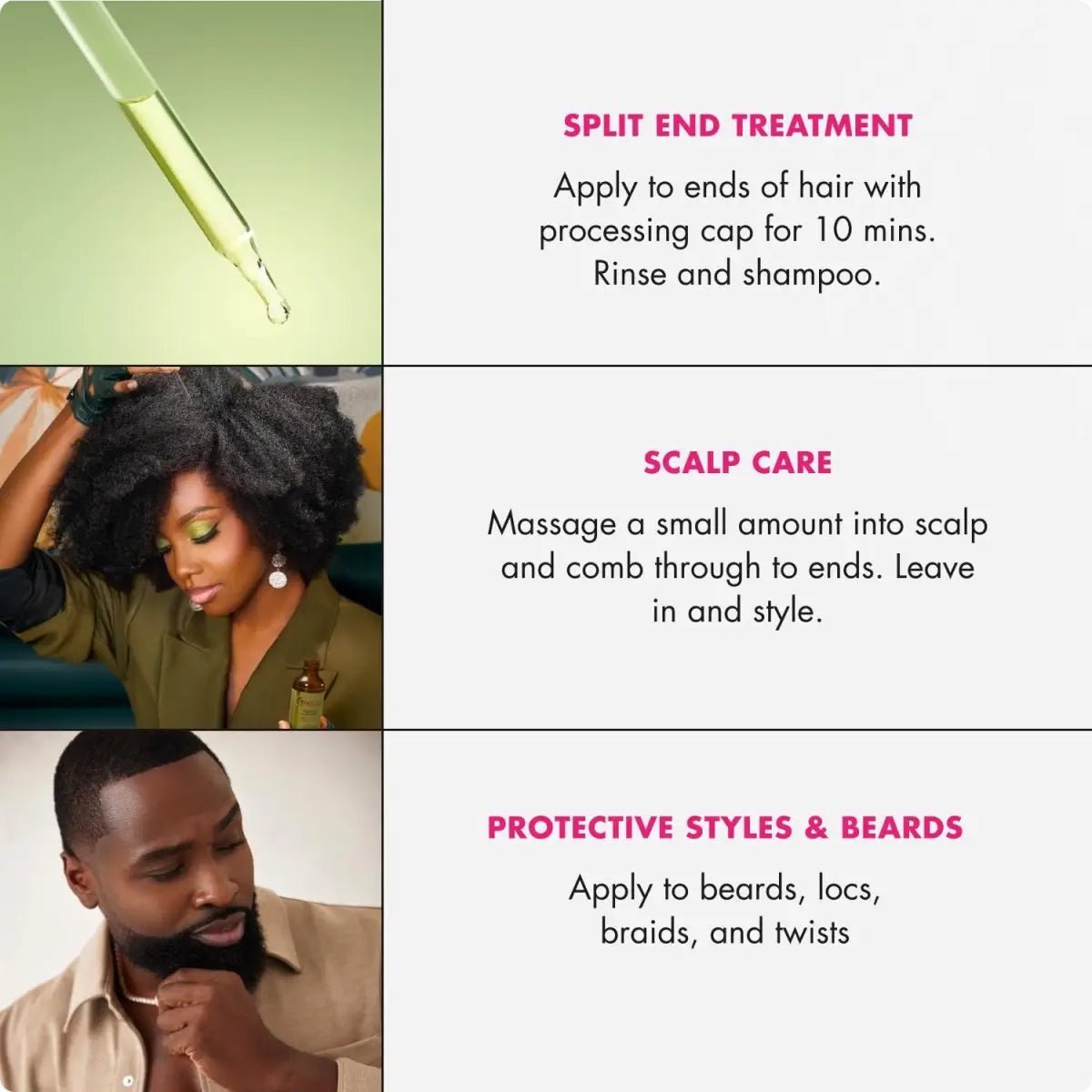 Rosemary Mint Hair & Scalp Oil with Biotin Treatment - ToxiTress Hair Experience