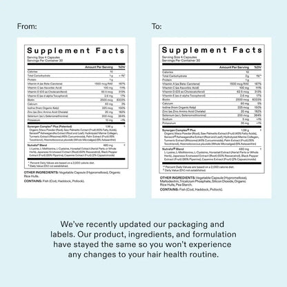 Women’s Hair Growth Supplement 45+ – Thicker, Fuller Hair - ToxiTress Hair Experience